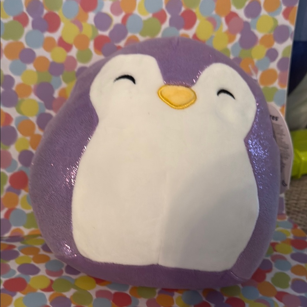 Squishmallows Sparkly Purple Elle Plush Black Friday Exclusive! :)